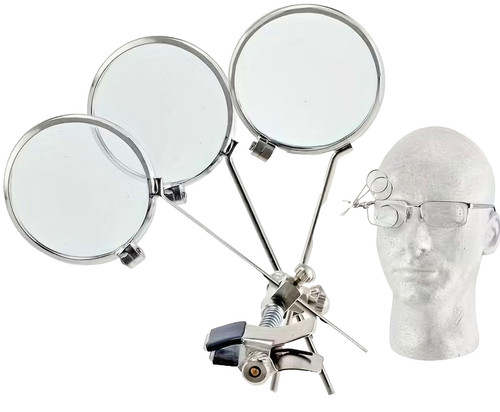 Triple lens magnifying - triple,